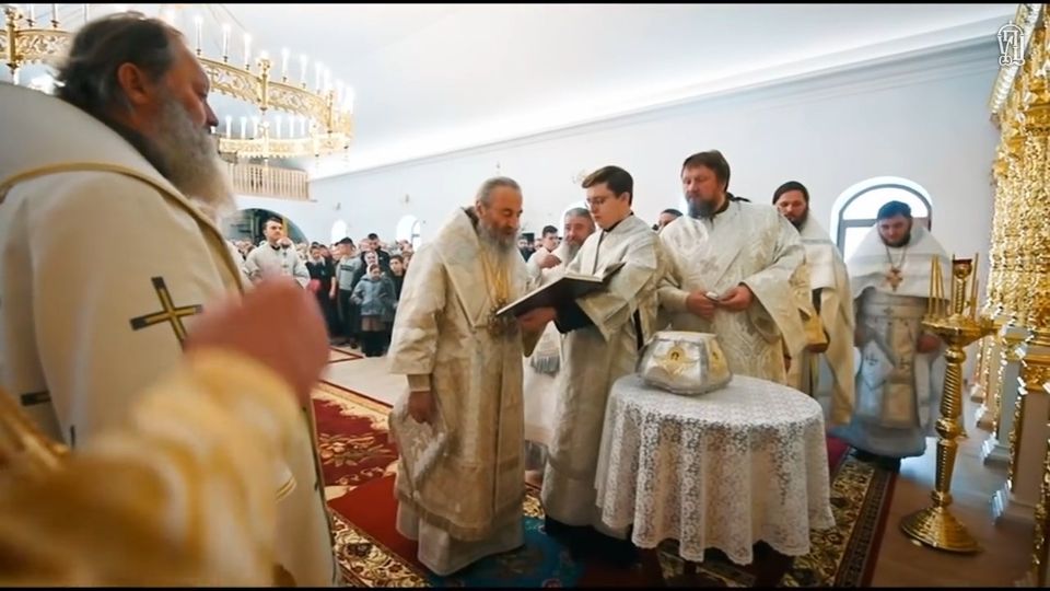 Блаженіший митрополит Онуфрій освятив храм у Зимненському монастирі